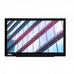 AOC 01 Series I1601P Monitor PC 39,6 cm (15.6") Nero