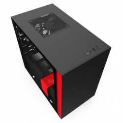 NZXT H210 Mini Tower Nero, Rosso