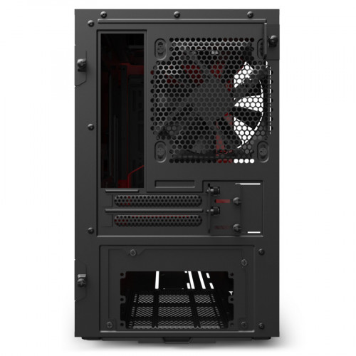 NZXT H210 Mini Tower Nero, Rosso