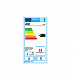 AOC U27P2 LED display 68,6 cm (27") 3840 x 2160 Pixel 4K Ultra HD Nero