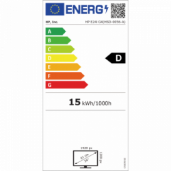 HP E-Series E24I G4 61 cm (24") 1920 x 1200 Pixel WUXGA Nero