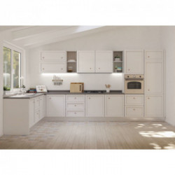 Candy Classic FCC604NAV - Forno Elettrico da Incasso, 65 Litri, Avena, Classe A+