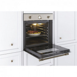 Candy Classic FCC604NAV - Forno Elettrico da Incasso, 65 Litri, Avena, Classe A+