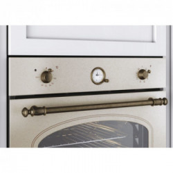 Candy Classic FCC604NAV - Forno Elettrico da Incasso, 65 Litri, Avena, Classe A+