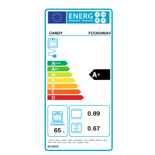 Candy Classic FCC604NAV - Forno Elettrico da...