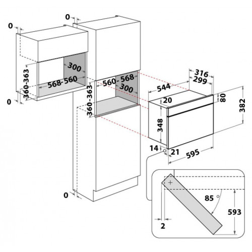 Whirlpool AMW 442 NB - Forno a Microonde da...