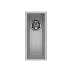 Elleci LMQ05079BSO - Lavello quadra 50, 23x50, 1V, aluminium sottotop