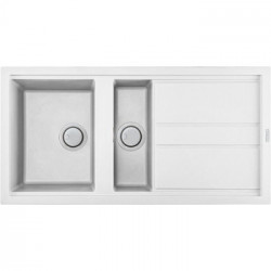 Elleci LKB47596 - Lavello best 475, 100x51, 1½VG, white