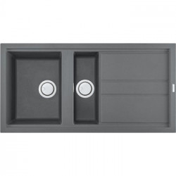 Elleci LMB47573 - Lavello best 475, 100x51, 1½VG, titanium