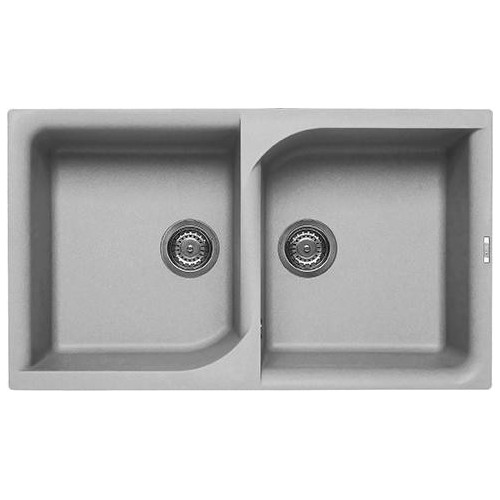 Elleci LME45079 - Lavello ego 450, 86X50, 2V,...