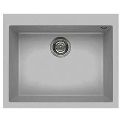 Elleci LMQ11079 - Lavello quadra 110, 61x50, 1V, aluminium