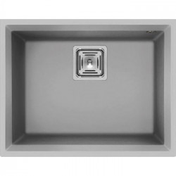 Elleci LMK10579BSO - Lavello karisma 105, 56X43,5, 1V, aluminium sottotop