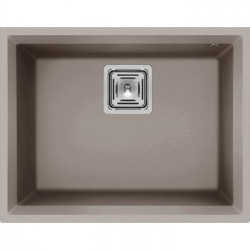 Elleci LGK10543BSO - Lavello karisma 105, 57X50, 1V, tortora sottotop