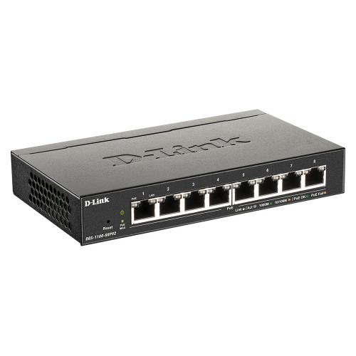 D-Link DGS-1100-08PV2 switch di rete Gestito...