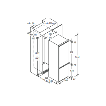 Candy CBT3518FW -... 2