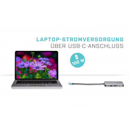 i-tec Metal USB-C Nano Dock HDMI/VGA with LAN +...