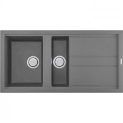 Elleci LGB47548 - Lavello best 475, 100X51, 1+½VG, grigio cemento
