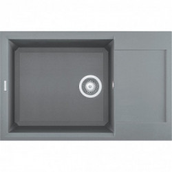 Elleci LMY31073 - Lavello easy 300, 79x50, 1VG, titanium