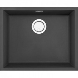 Elleci LKQ10599BIN - Lavello integra 105, 54X44, 1V, dark grey