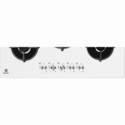 Electrolux KGG7537W - Piano Cottura a Gas, 5 Fuochi, 75 Cm