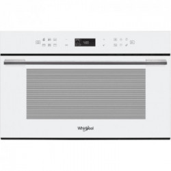 Whirlpool W7 MD440 WH - Forno Microonde da Incasso, DualCrisp, Vapore, 6° Senso, Bianco, 31 litri