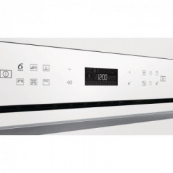 Whirlpool W7 MD440 WH - Forno Microonde da Incasso, DualCrisp, Vapore, 6° Senso, Bianco, 31 litri