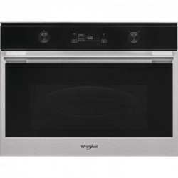 Whirlpool W7 MW561 - Forno Microonde da Incasso DualCrisp, 6° Senso, Inox, 40 Litri