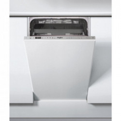 Whirlpool WSIO 3T223 PCE X - Lavastoviglie da Incasso A Scomparsa Totale, 6° Senso, 10 Coperti, Classe E 
