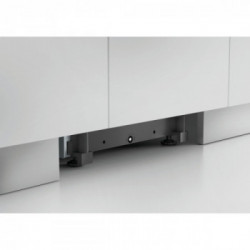 Whirlpool WSIC 3M17 - Lavastoviglie Slim a Scomparsa Totale, 6° Senso, 45 cm, 10 Coperti, Classe F