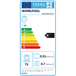 Whirlpool W9I OM2 4S1 H - Forno Elettrico, 73 Litri, Inox, A+
