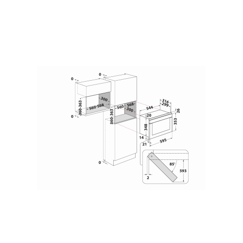 Whirlpool AMW 4990/IX - Forno a Microonde da...