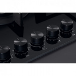 Whirlpool GOWL 758/NB - Piano Cottura a Gas, 5 Fuochi, 73 cm