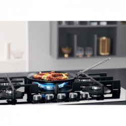 Whirlpool GOWL 758/WH - Piano Cottura a Gas, 5 Fuochi, 73 cm, Bianco