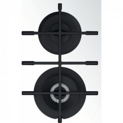 Whirlpool GOWL 628/WH - Piano Cottura a Gas, 4 Fuochi, 59 cm, Bianco