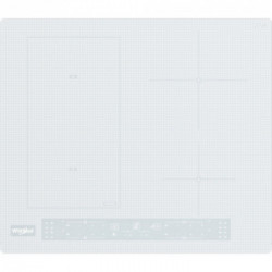Whirlpool WL B4560 NE/W - Piano Cottura ad Induzione, FlexiCook, 4 Zone, 59 cm, Bianco