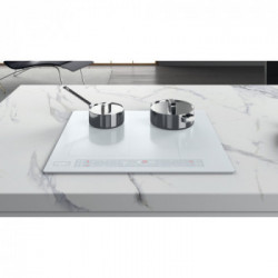 Whirlpool WL B4560 NE/W - Piano Cottura ad Induzione, FlexiCook, 4 Zone, 59 cm, Bianco