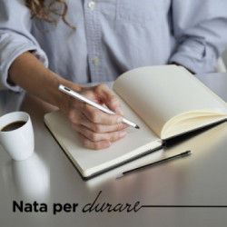 BIC Cristal Re'New, Penna Ricaricabile Blu a Sfera, Fusto in Metallo (Punta 1mm), Confezione 1 Penna + 2 Ricariche