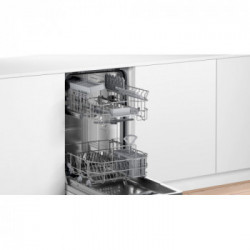 Bosch SPV2HKX39E - Lavastoviglie Slim da Incasso a Scomparsa Totale, Serie 2, 9 Coperti, HomeConnect, Classe E, 45 cm