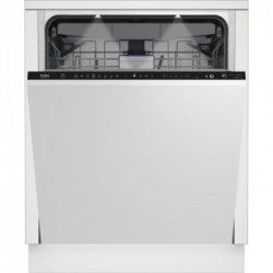 Beko BDIN38644D - Lavastoviglie da Incasso a Scomparsa Totale, 16 Coperti, Classe C