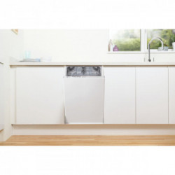 Indesit DSIE 2B10 - Lavastoviglie Slim da Incasso, 45 cm, 10 Coperti, Classe F