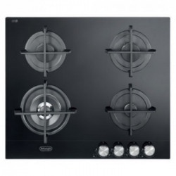 DeLonghi SLF 460 LN2 - Piano Cottura a Gas, 4 Fornello(i), 60 cm, Nero 
