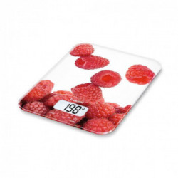 Beurer KS19 - Bilancia da Cucina in Vetro, Berry
