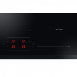 Samsung NZ64B5066KK - Piano cottura a induzione, Nero 60 cm 4 Fornello(i)