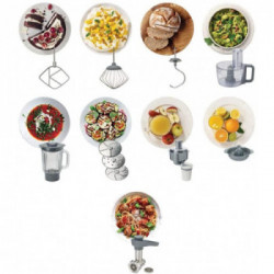 Kenwood KHC29P0SI, Robot Impastatrice Planetaria Prospero grigio, 1000 Watt, 4.3 Lt.