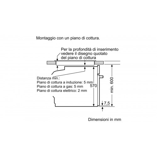 Bosch HBA374BR0J - Forno Elettrico da Incasso,...