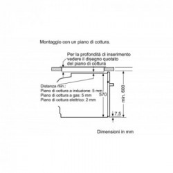Bosch HBA374BR0J - Forno Elettrico da Incasso, 71 Litri, 59.4 cm, Acciaio Inossidabile, Classe A