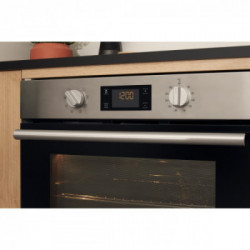 Hotpoint FA2 844 H IX HA - Forno Elettrico Autopulente da Incasso, 71 Litri, A+