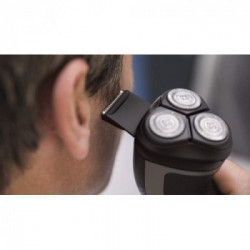 Philips S3134/51 Serires 3000 - Rasoio Elettrico Wet&Dry, Testine Pivot & Flex 5D, 60 Min Autonomia