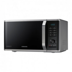 Samsung MG23K3575CS - Microonde con Grill, 23 Litri, 800 W, Argento