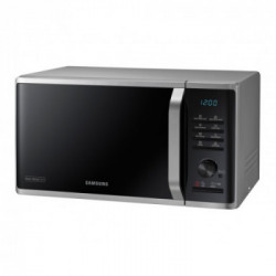 Samsung MG23K3575CS - Microonde con Grill, 23 Litri, 800 W, Argento